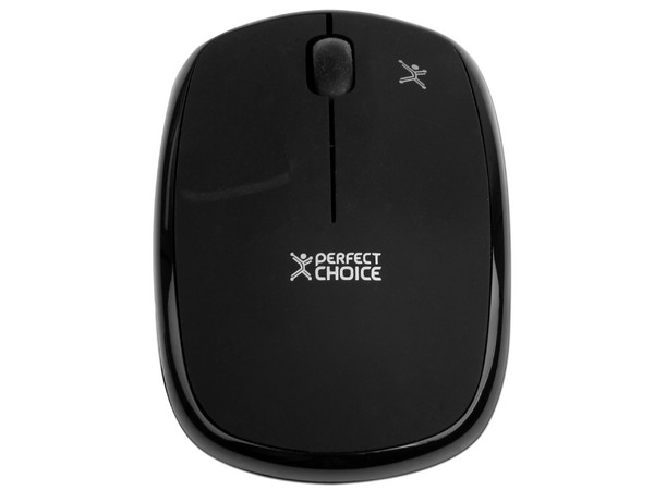 Teclado Compacto y Mouse Inalámbricos Perfect Choice, USB.