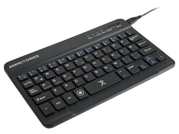 Teclado inalámbrico Perfect Choice, compacto, Bluetooth (Versión Español).