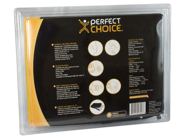 Perfect Choice Kit de Accesorios para Laptop