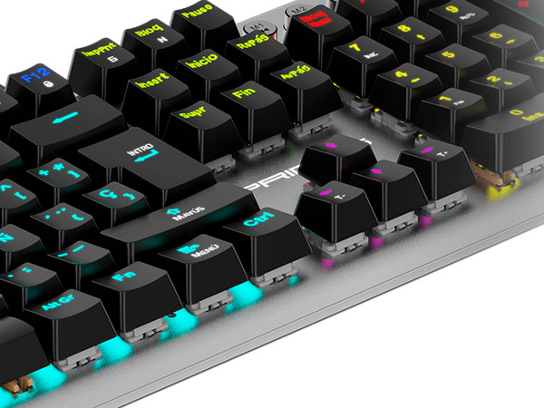 Teclado Mecánico Gaming Primus Ball 91T,  RGB,  USB