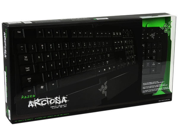 Teclado Razer Arctosa con Teclas Completamente Programables e Hyperesponse. Color Negro, USB. (versión en inglés)