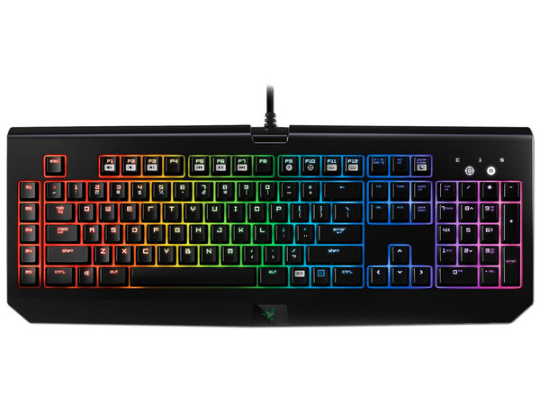 Teclado Gamer Mecánico Razer BlackWidow Chroma RGB 2015, Iluminado, 16.8 Millones de Colores, USB.