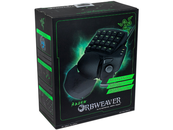 Teclado Gamer Razer Orbweaver, diseño ergonómico, 20 teclas programables.