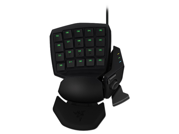 Teclado Gamer Razer Orbweaver, diseño ergonómico, 20 teclas programables.