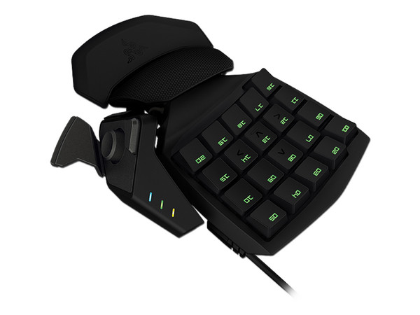 Teclado Gamer Razer Orbweaver, diseño ergonómico, 20 teclas programables.