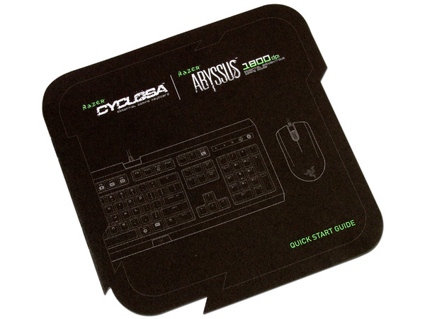 Teclado Gamer Cyclosa y Gaming Mouse Abyssus Razer, El Kit Esencial para Gamers. Color Negro, USB.