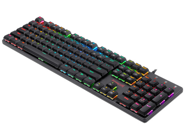 Teclado Mecánico Gamer Redragon Shrapnel K589, RGB, Español, USB.