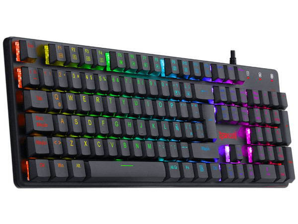 Teclado Mecánico Gamer Redragon Shrapnel K589, RGB, Español, USB.
