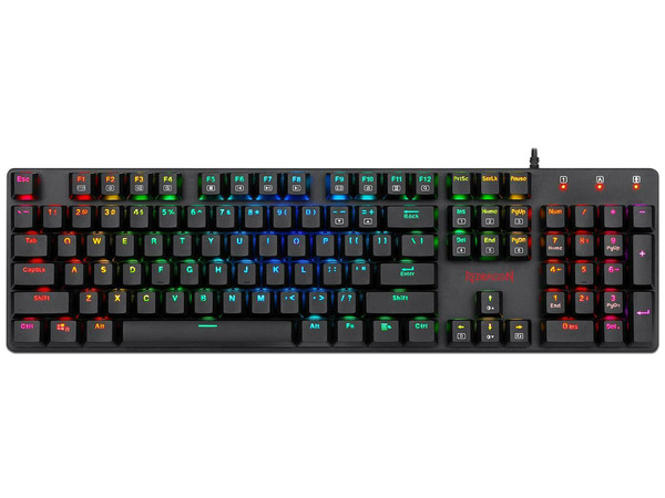 Teclado Mecánico Gamer Redragon Shrapnel K589, RGB, Español, USB.