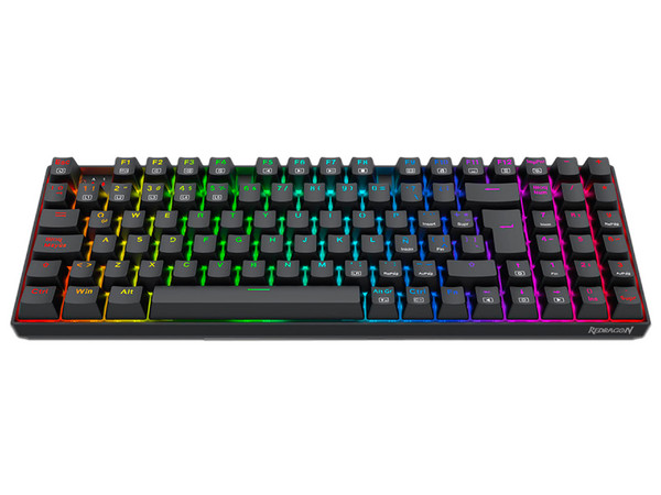 Teclado Inalámbrico Mecánico Redragon Ziggs K669, RGB Chroma, USB. Color Negro. (Versión en Español).