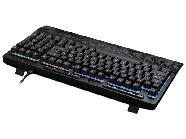 Teclado Gamer Redragon Shiva K515, Teclas Programables, Reposamuñecas, RGB, USB. Color Negro. (Versión en Español)