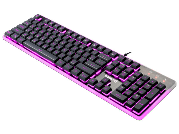 Teclado Gamer Redragon Dyaus 2 K509, RGB, USB. Color Negro. (Versión en Español)