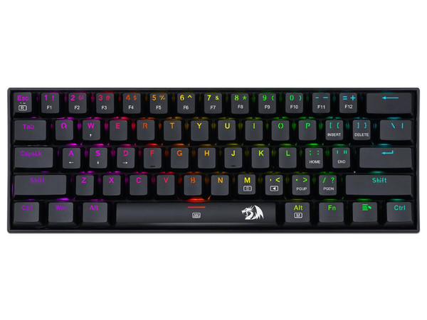 Teclado Mecánico Gamer Redragon Dragonborn K630, Switch Redragon Brown, RGB, Inglés, USB.
