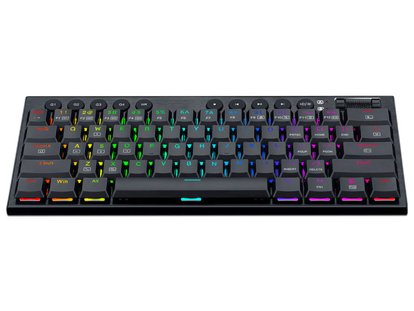 Teclado Mecánico Gamer Redragon Mini Horus, Switch Red, Bluetooth, Receptor USB, RGB, Versión en Inglés.