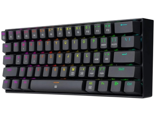 Teclado Mecánico Gamer Redragon Dragonborn, RGB, USB.