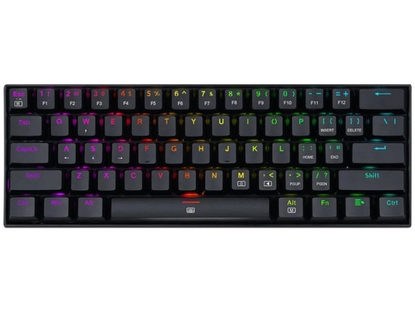 Teclado Mecánico Gamer Redragon Dragonborn, RGB, USB.