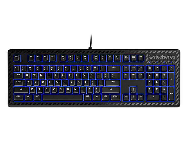 Teclado Gamer Steelseries Apex 100, Iluminación LED Azul (Versión en Español). Reacondicionado.