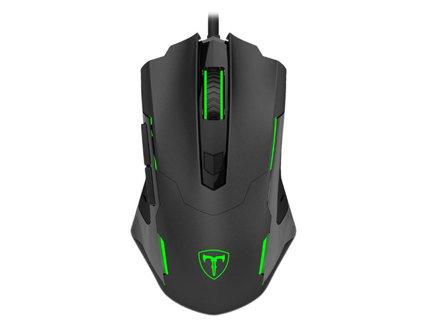 Kit de Teclado y Mouse Gamer T-Dagger Advance Force T-TGS005, Iluminación RGB, USB de 1.6m, Switch Rojo. Color Negro. (Versión en Español).