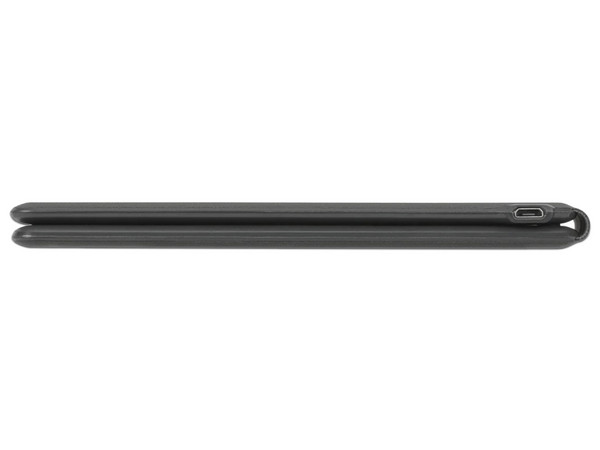 Teclado Inalámbrico Targus AKF003US ergonómico, Bluetooth, Plegable, Color Negro. (Versión en Inglés)