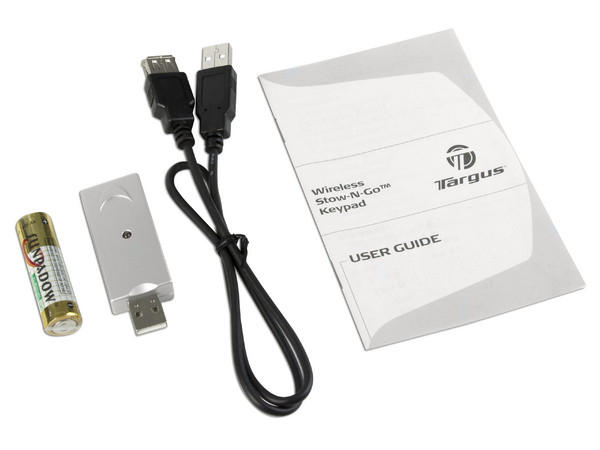 Targus Keypad Stow n Go Inalámbrico
