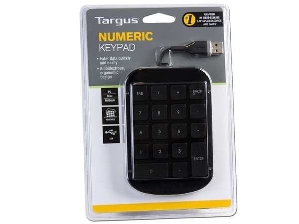 Teclado Numérico Targus, USB