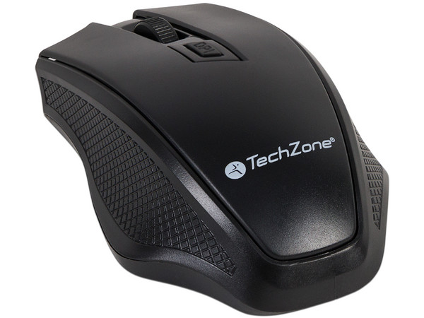 Kit de Teclado y Mouse óptico inalámbrico TechZone TZ16COMB01-INA, USB.