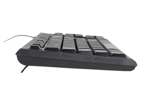 Teclado estándar TechZone TZ16TEC01-ALA, USB.