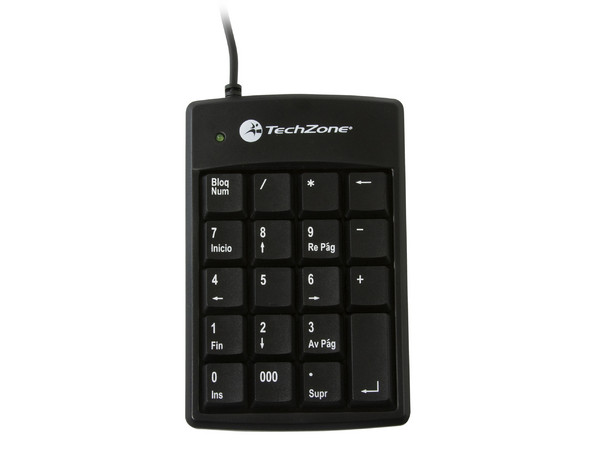 Teclado Numérico TechZone, USB 