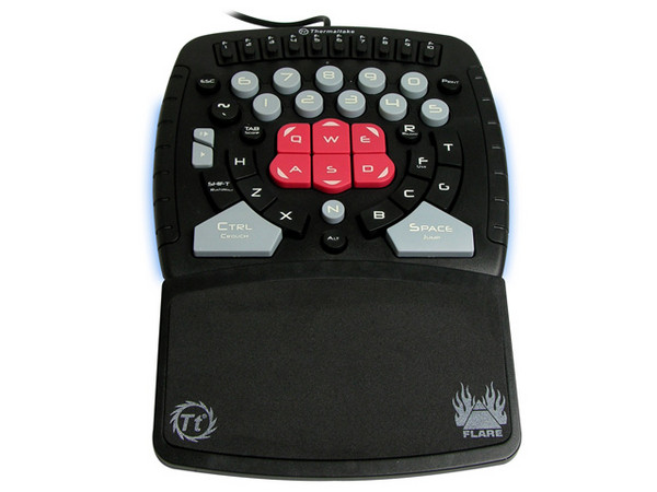 Teclado Thermaltake Flare Game Board, Diseñado para Gamers. USB