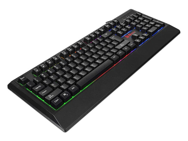 Kit Gamer de Teclado y Mouse Thermaltake Challenger Combo RGB, USB.
