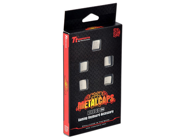 SET DE 5 TECLAS METALICAS UNIVE TTESPORT P/TECLADOS MECANICOS ES