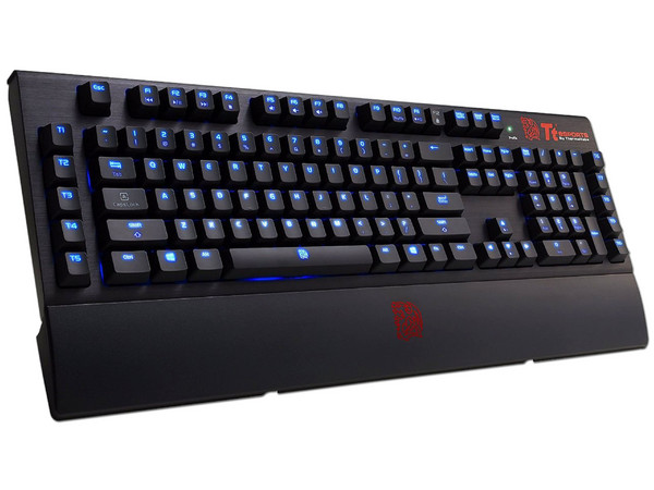 Teclado Thermaltake Gaming Poseidon Z Forged Blue Switch, (Versión en Inglés).