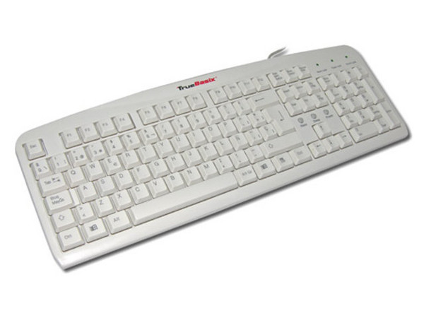 Teclado TrueBasix TXT-2200 Standard, PS/2, Color Beige.