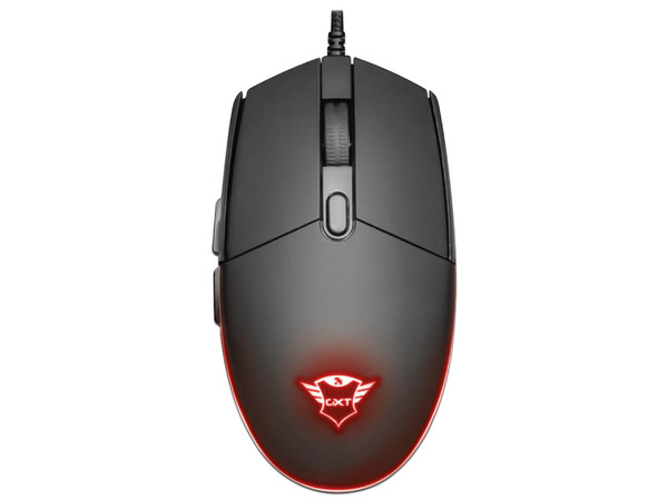Teclado y Mouse Gamer Trust GXT Azor, Iluminación LED, USB. Color Negro.