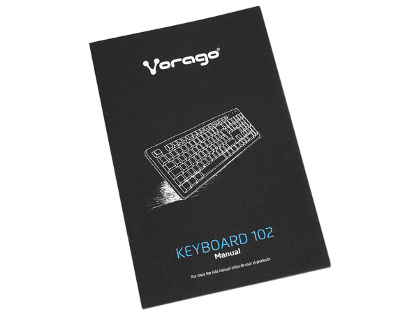 Teclado Multimedia Vorago KB-102, USB.