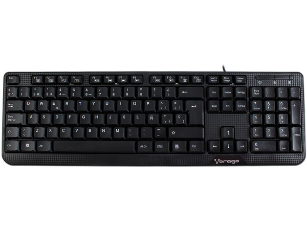 Teclado Multimedia Vorago KB-102, USB.