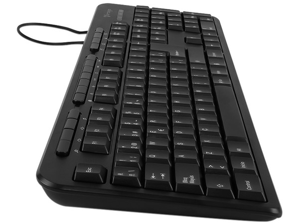 Teclado Multimedia Vorago KB-204, USB. Color Negro.