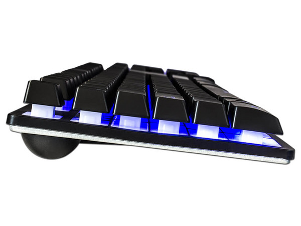Teclado multimedia Vorago KB-502 con teclas retroiluminadas, USB.