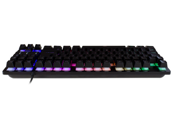 Teclado Gamer Vorago KB-503, RGB, USB. Color Negro. (Versión en Español)