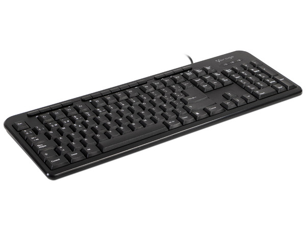 Kit de Teclado y Mouse Vorago KM-107, Teclas multimedia, Resolución 1000dpi, USB. Color Negro.