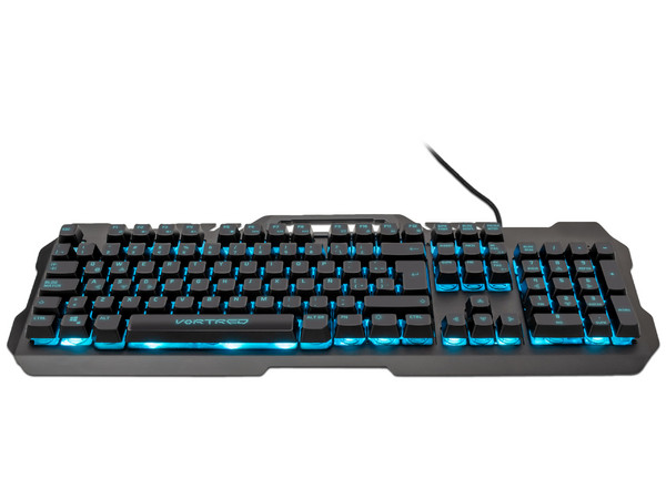 Teclado Gamer Vortred V-930426, USB. Color Negro.
