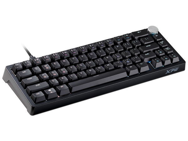 Teclado Mecánico Gamer XPG SORCERER MINI, Iluminación RGB, Switch XPG Red Mechanical, USB Tipo C. Color Negro. (Versión en Ingles)