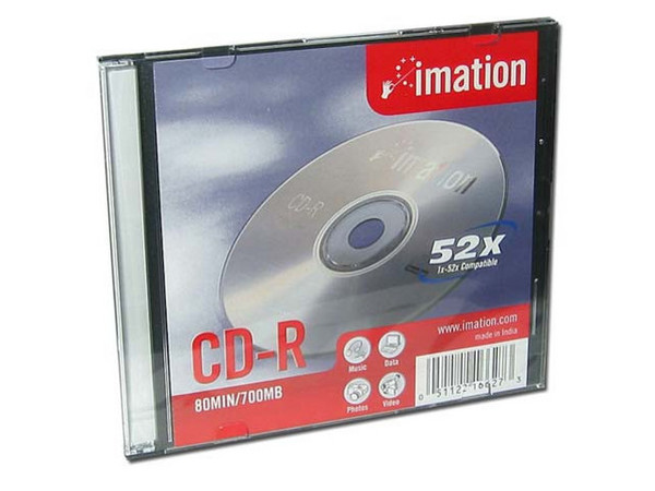 Paquete de 20 CD-R Imation de 700MB / 80Min, 52X