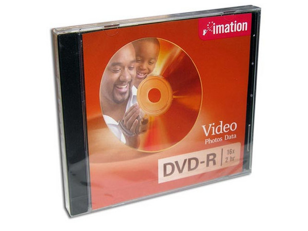 Caja con 10 DVD-R Imation de 4.7GB / 16X