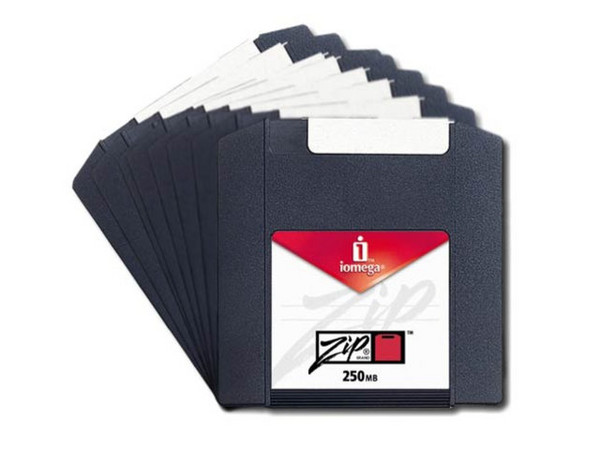 Paquete de 8 Discos ZIP de 250MB para PC y MAC