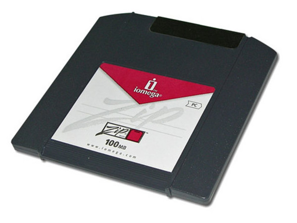 Cartucho ZIP para grabar IOMEGA 100MB Preformateado para PC