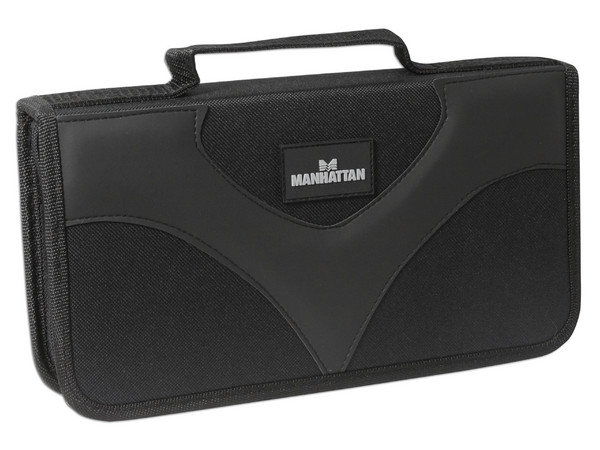 Estuche para CDs Manhattan para guardar 48 CDs