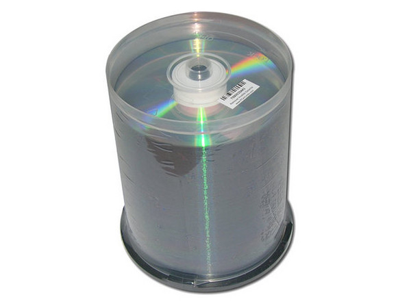 Paquete de 100 DVD+R (Campana) de 4.7GB / 4X. Sin Caja.