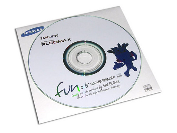 CD-R Samsung de 700MB, 80Min., 1 pieza.