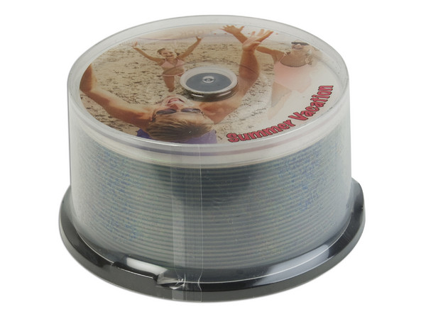 Paquete de 25 Mini DVD-R Verbatim Imprimibles Superficie Blanca, 1.4GB/30Min, 4X
